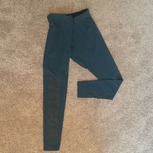 Blue Nike Legging with Black JDI Leg Design